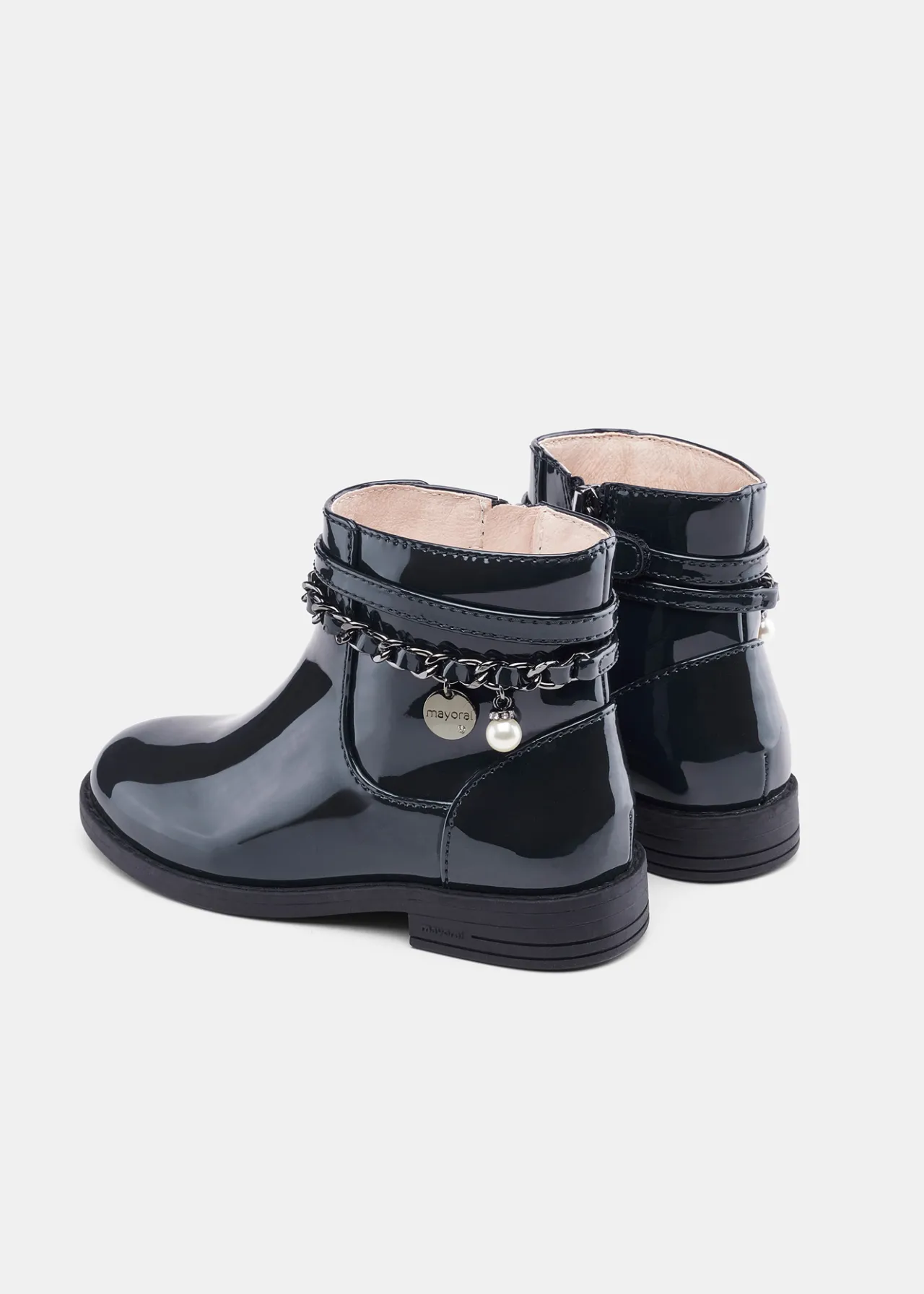 Stivaletti vernice catenina bambina^Mayoral Shop