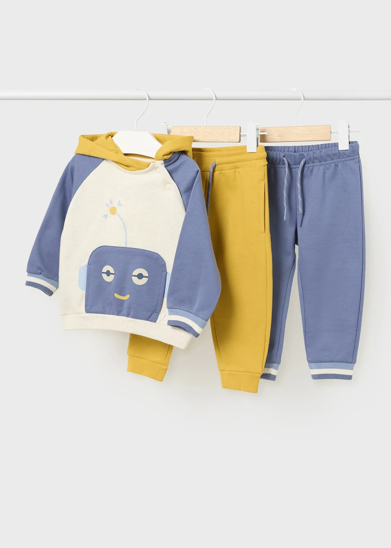 Tuta 2 pantaloni robot neonato^Mayoral Best Sale
