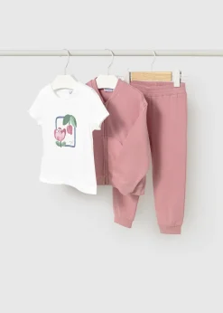 Tuta 3 pezzi con maglietta neonata^Mayoral Flash Sale