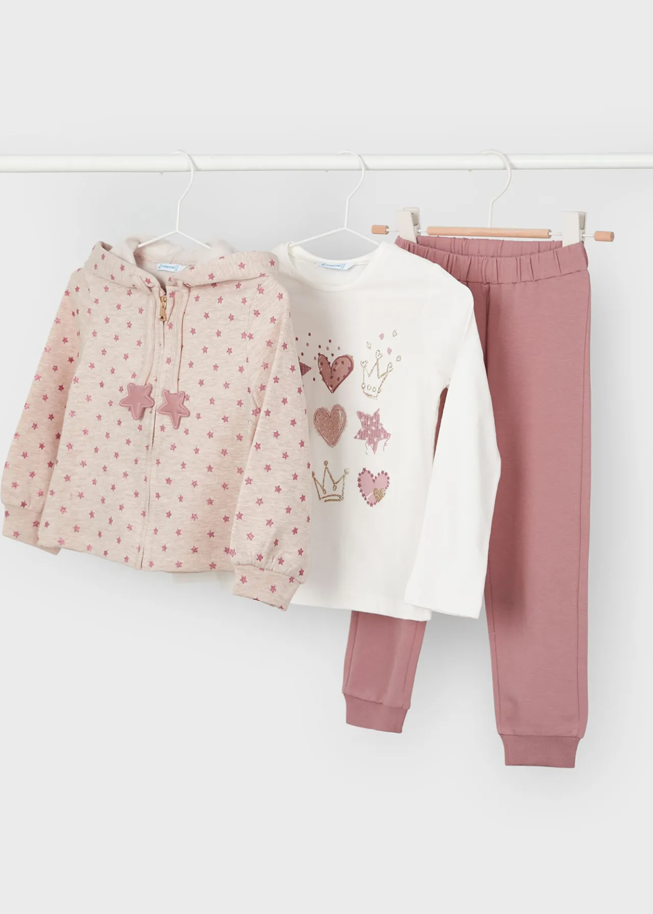 Tuta 3 pezzi stelle bambina^Mayoral Cheap
