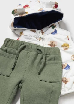 Tuta con gilet stampato neonato^Mayoral Cheap