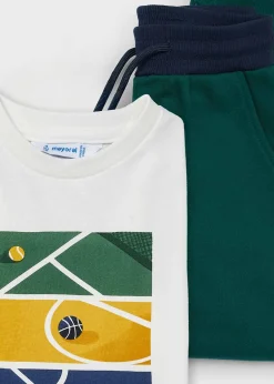 Tuta con maglietta sportiva bambino^Mayoral Hot