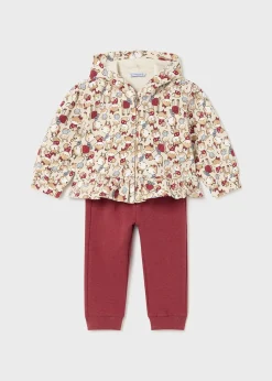 Tuta felpa stampata neonata^Mayoral Fashion