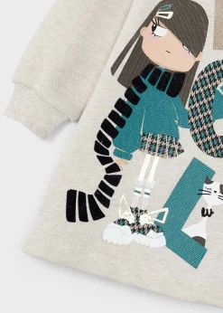 Vestito cappuccio casual bambina^Mayoral Cheap