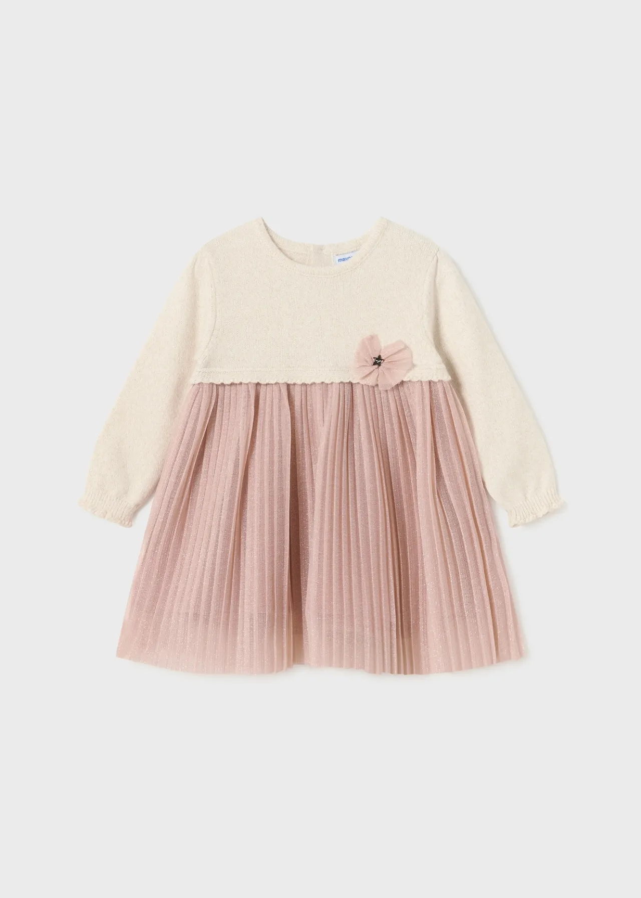 Vestito combined plissettato beneonata^Mayoral Clearance