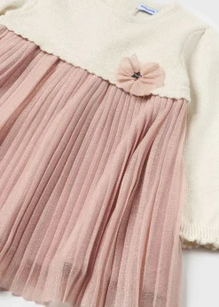 Vestito combined plissettato beneonata^Mayoral Clearance