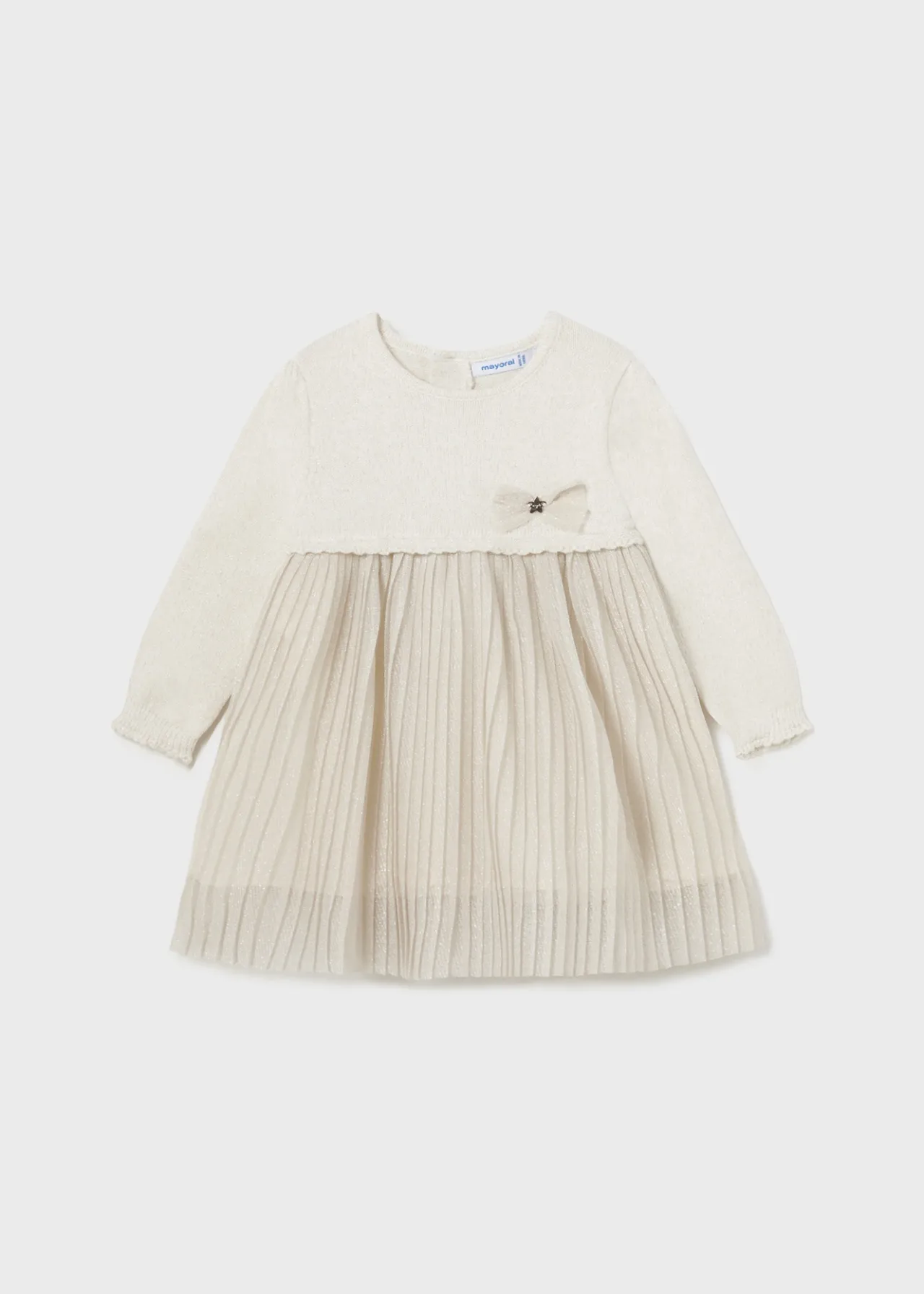 Vestito combined plissettato beneonata^Mayoral Clearance