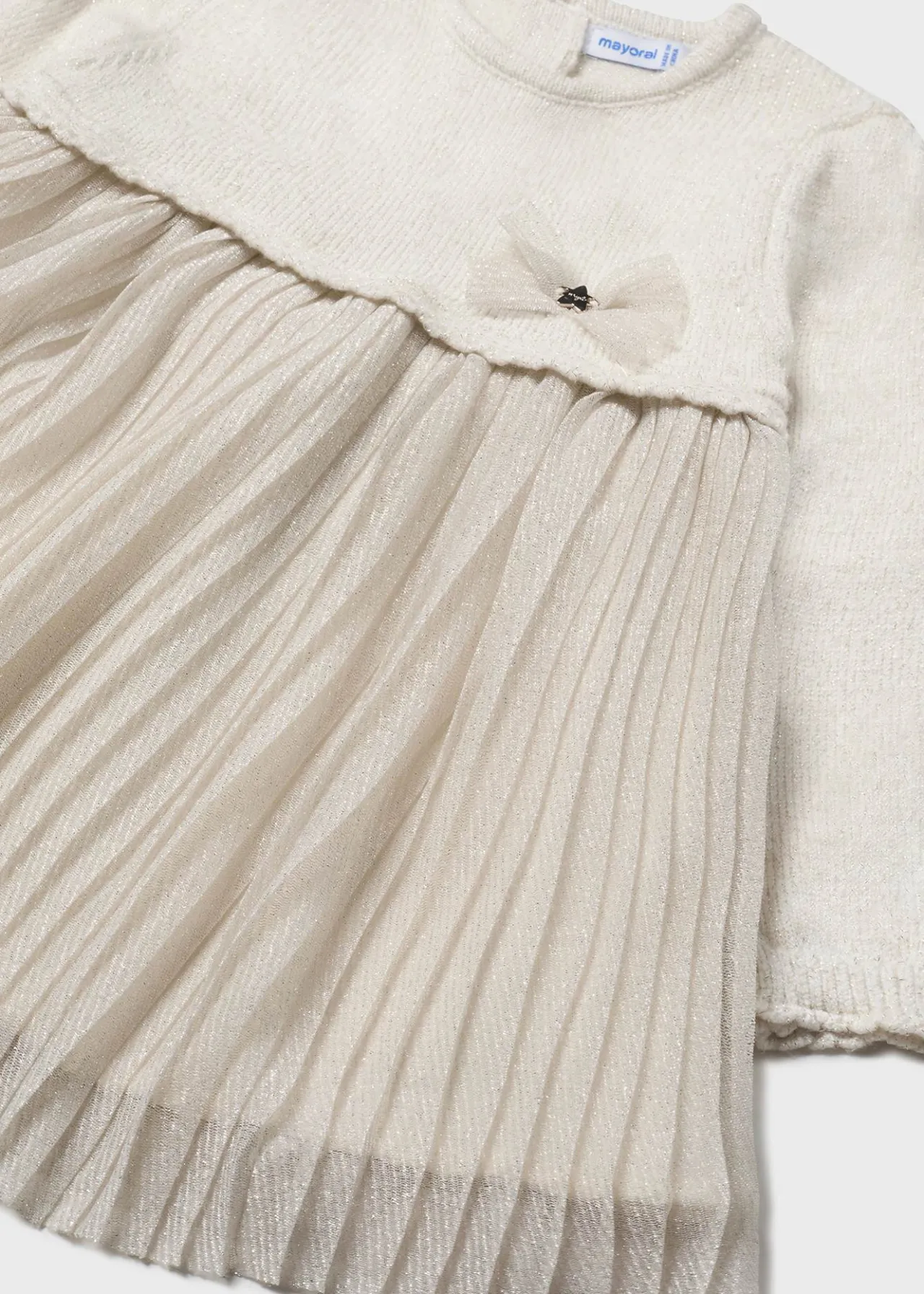 Vestito combined plissettato beneonata^Mayoral Clearance