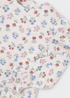 Vestito felpa stampato bambina^Mayoral Hot