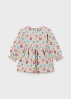 Vestito felpa stampato neonata^Mayoral Shop