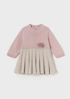 Vestito maglia plissettato neonata^Mayoral Cheap