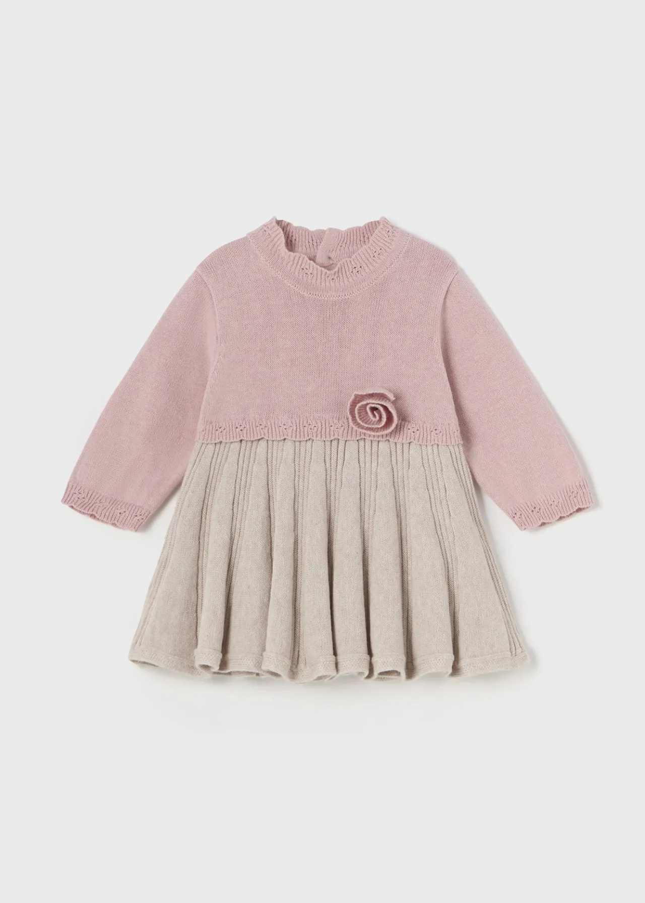 Vestito maglia plissettato neonata^Mayoral Cheap