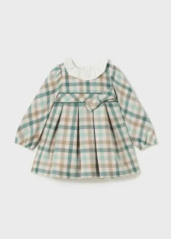 Vestito quadri colletto volant neonata^Mayoral Sale