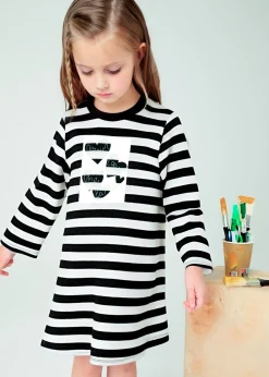 Vestito righe bambina^Mayoral Cheap