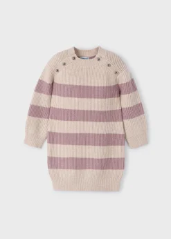Vestito righe maglia bambina^Mayoral Sale