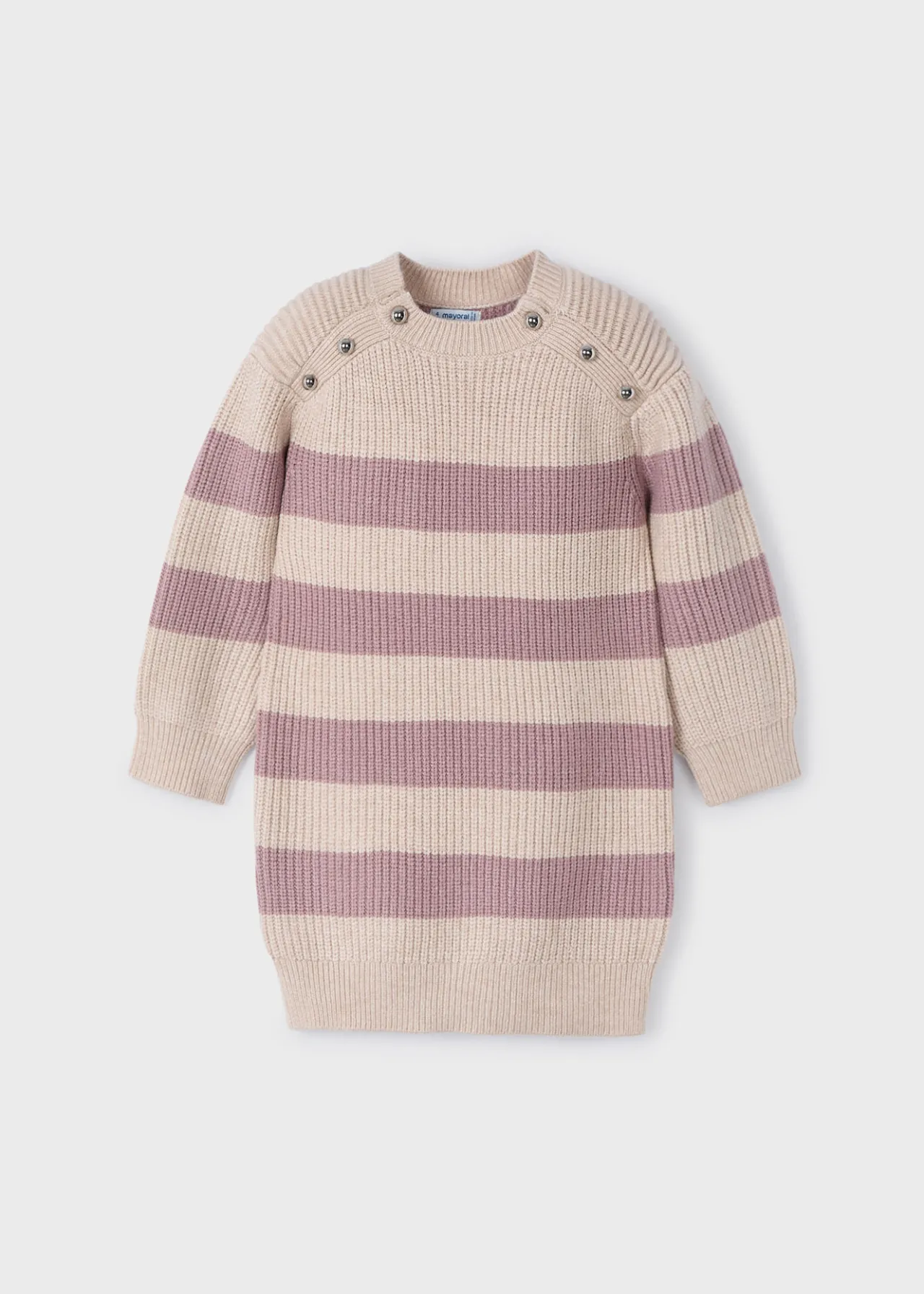 Vestito righe maglia bambina^Mayoral Sale
