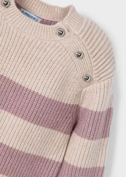 Vestito righe maglia bambina^Mayoral Sale