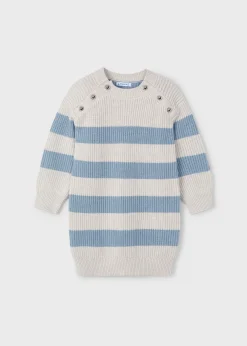 Vestito righe maglia bambina^Mayoral Flash Sale