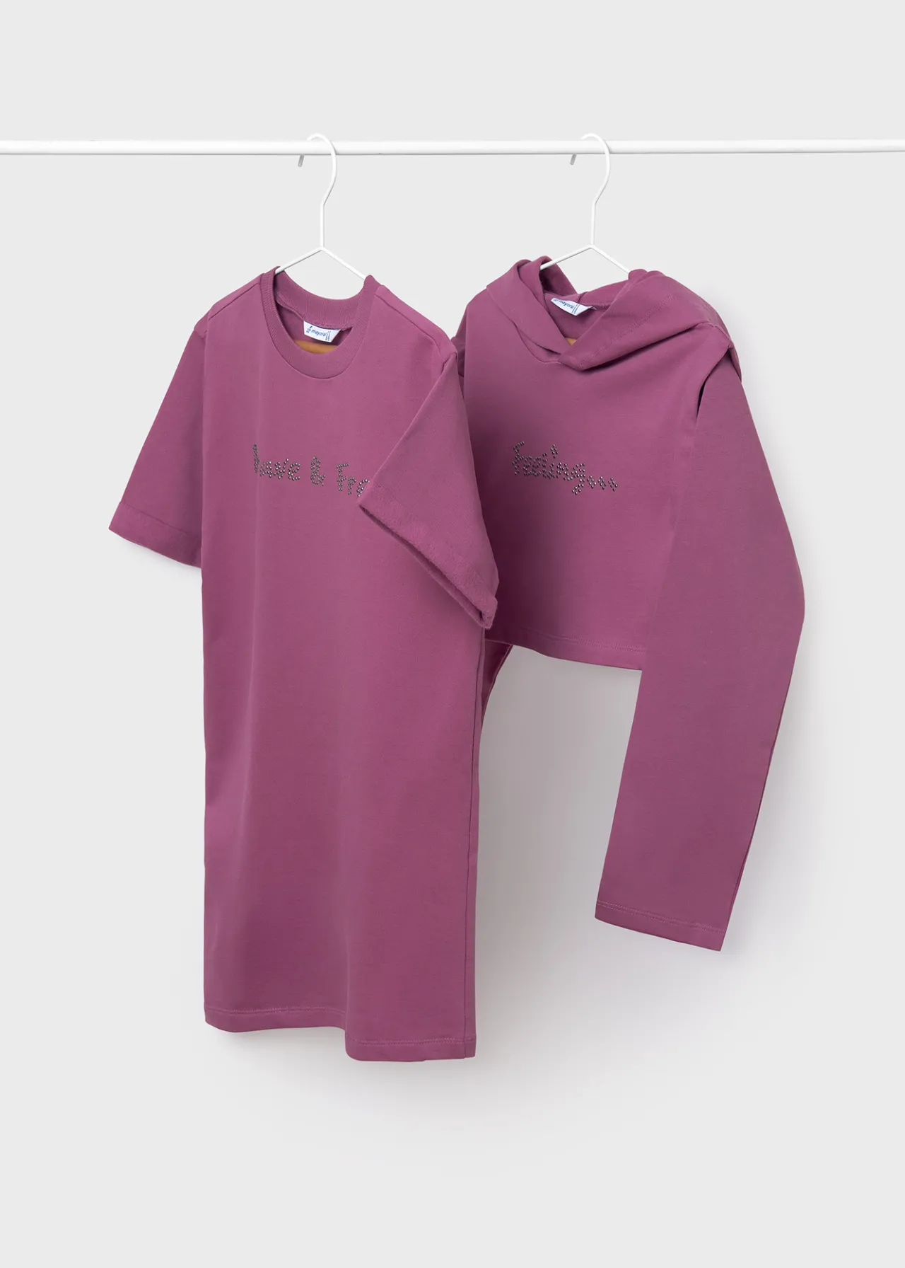 Vestito sportivo con felpa ragazza^Mayoral Fashion