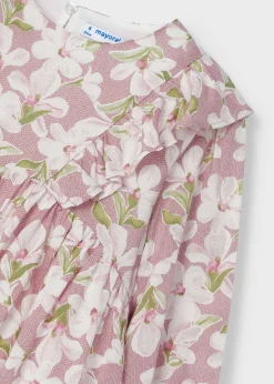 Vestito stampa floreale bambina^Mayoral Flash Sale