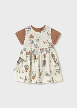Vestito stampato con top neonata^Mayoral Best Sale