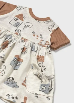 Vestito stampato con top neonata^Mayoral Best Sale