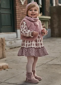 Vestito stampato viyella neonata^Mayoral Fashion