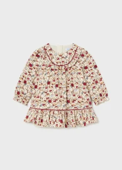 Vestito stampato viyella neonata^Mayoral Store