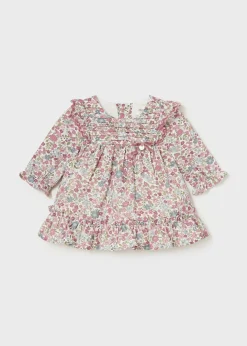 Vestito stampato volant neonata^Mayoral Fashion