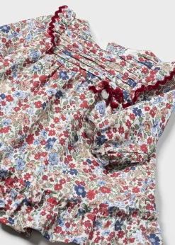 Vestito stampato volant neonata^Mayoral Cheap