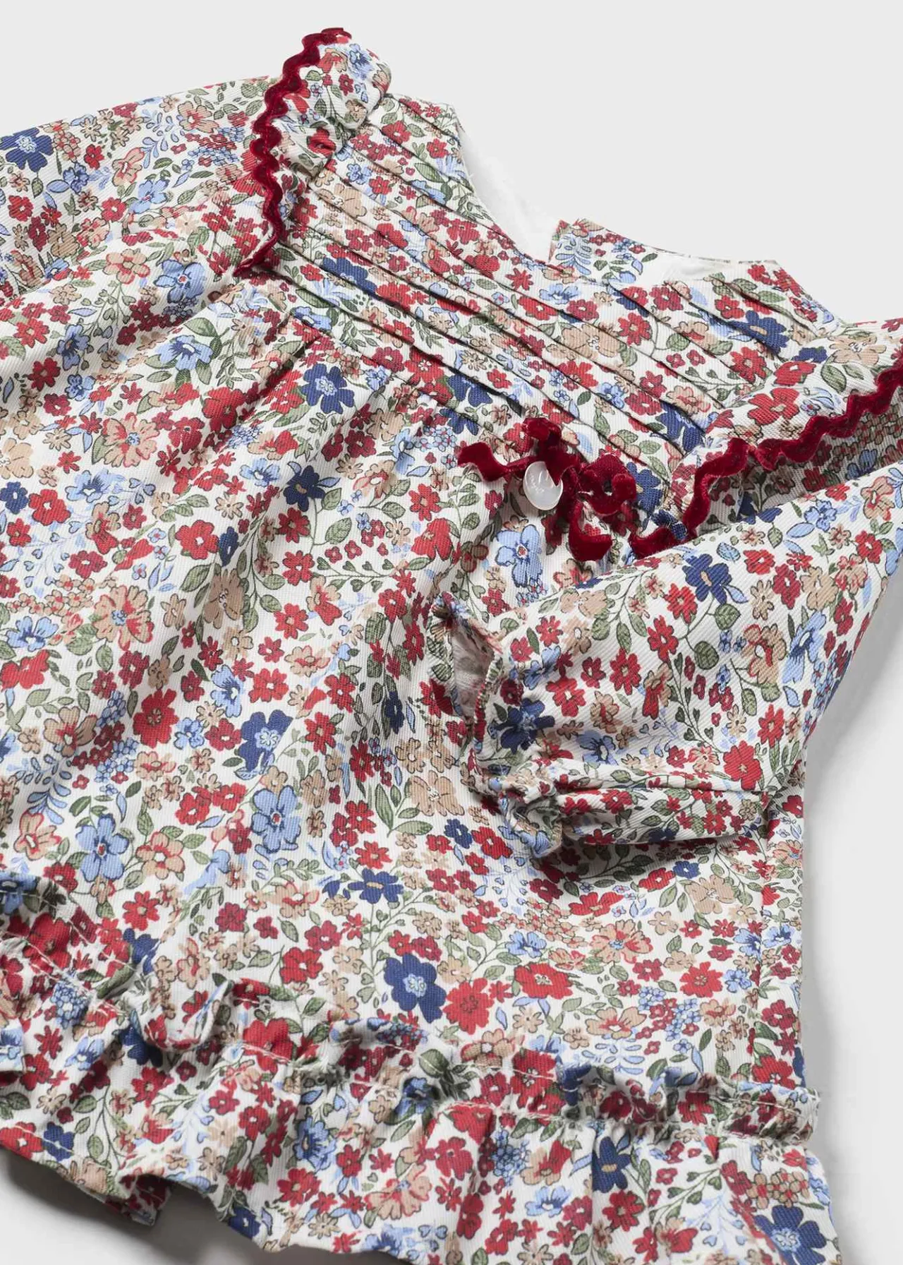 Vestito stampato volant neonata^Mayoral Cheap
