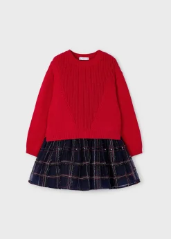 Vestito tulle con maglione bambina^Mayoral Hot