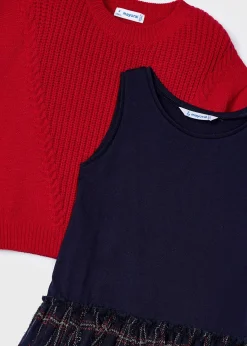 Vestito tulle con maglione bambina^Mayoral Hot