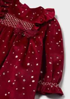 Vestito velluto neonata^Mayoral Hot