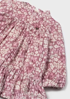 Vestito velluto stampato neonata^Mayoral New