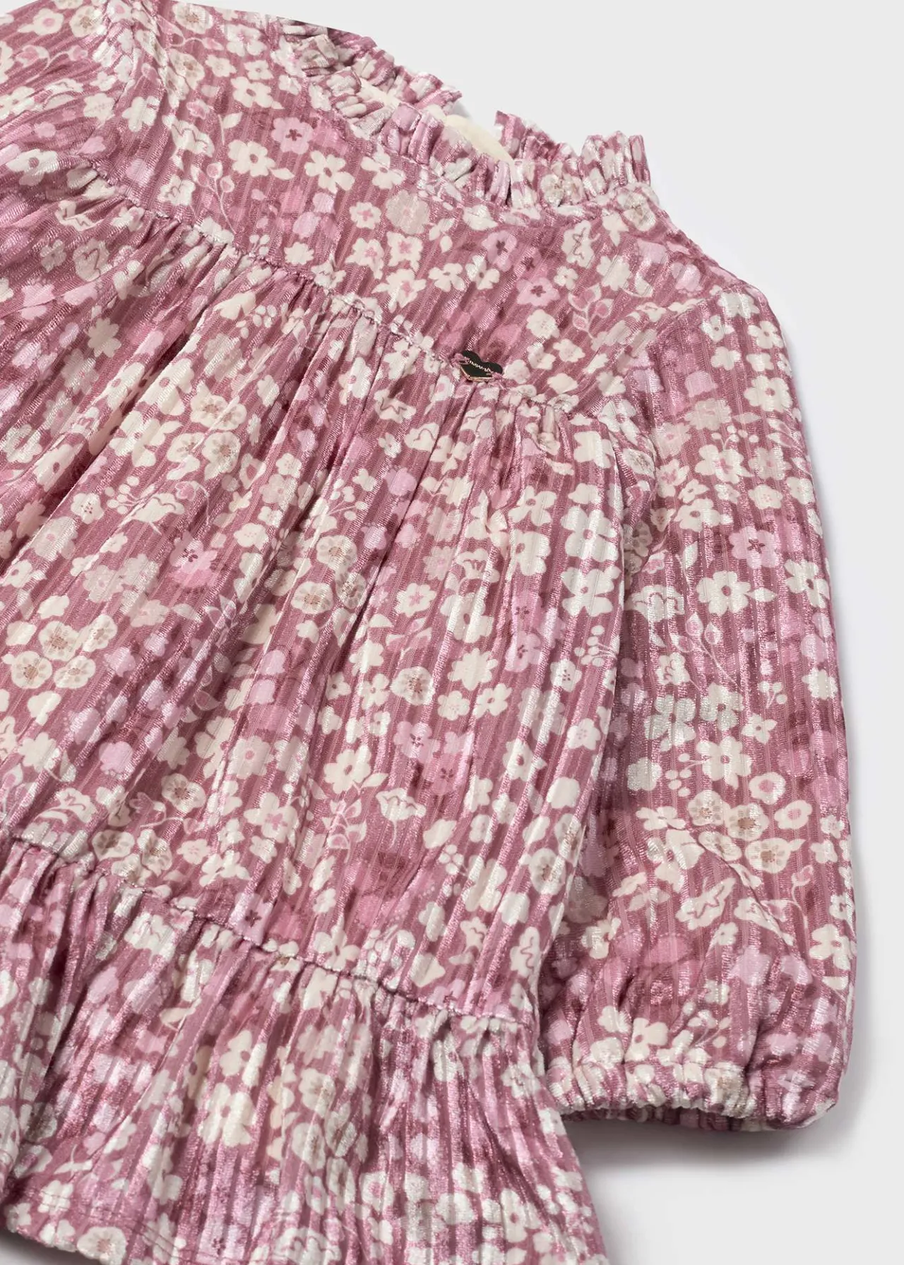 Vestito velluto stampato neonata^Mayoral New