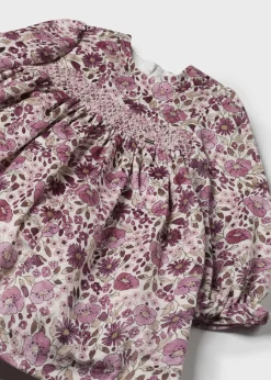 Vestito velluto stampato neonata^Mayoral Hot